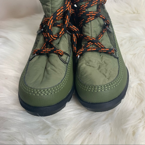Sorel Kinetic Green Camo Waterproof Boots 6.5 - Picture 3 of 8
